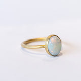 Satomi Kawakita | Australian White Opal Glace Ring