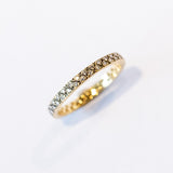 Satomi Kawakita | Diagonal Antiqued Diamond Band
