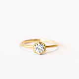 Satomi Kawakita | 4.5mm White Diamond Hexagon Ring