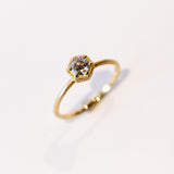 Satomi Kawakita | 4.5mm White Diamond Hexagon Ring