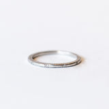 Skinny Diamond Stacking Band