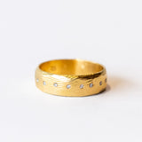 Wide Diamond Cigar Band