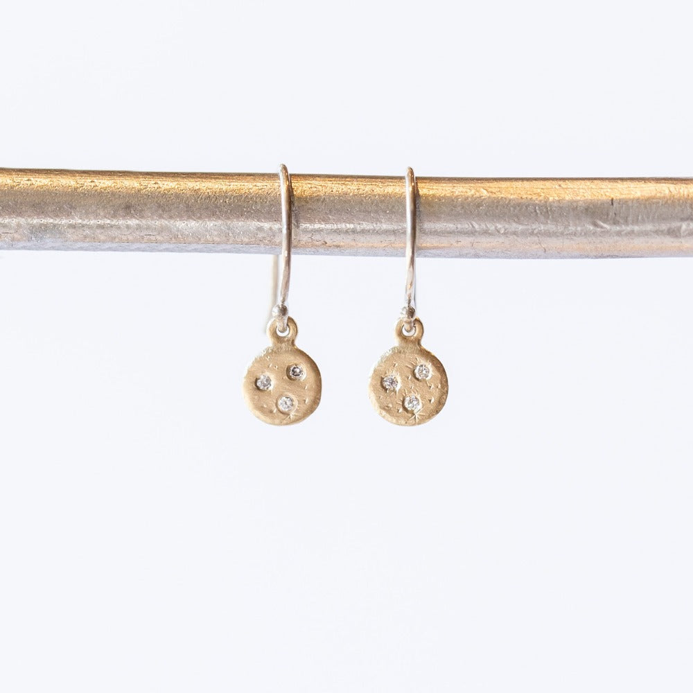 Sarah Swell | Gold Medium Treasure Coin Earrings