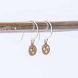 Sarah Swell | Gold Medium Treasure Coin Earrings