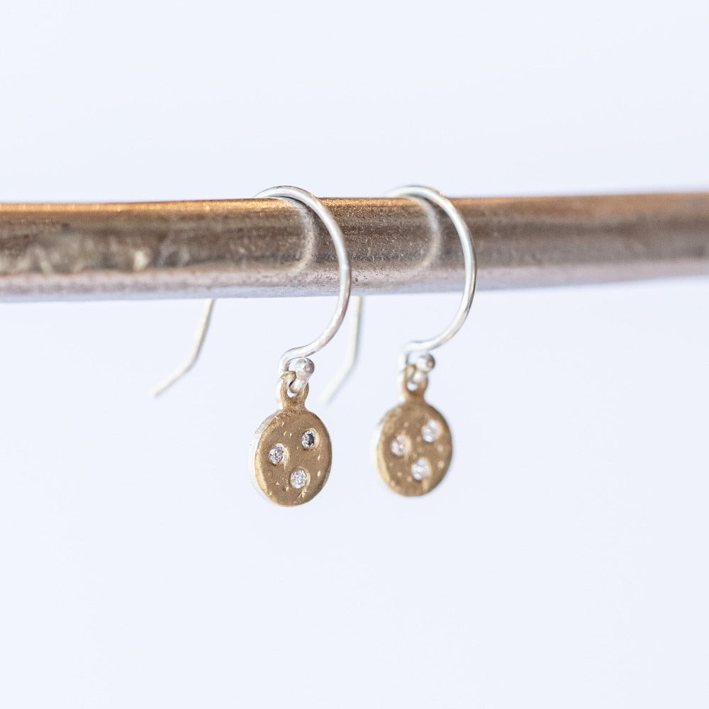 Sarah Swell | Gold Medium Treasure Coin Earrings – LAPIS