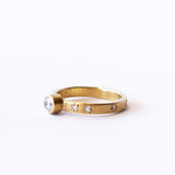 Sarah Swell | Starry Sky Solitaire Ring