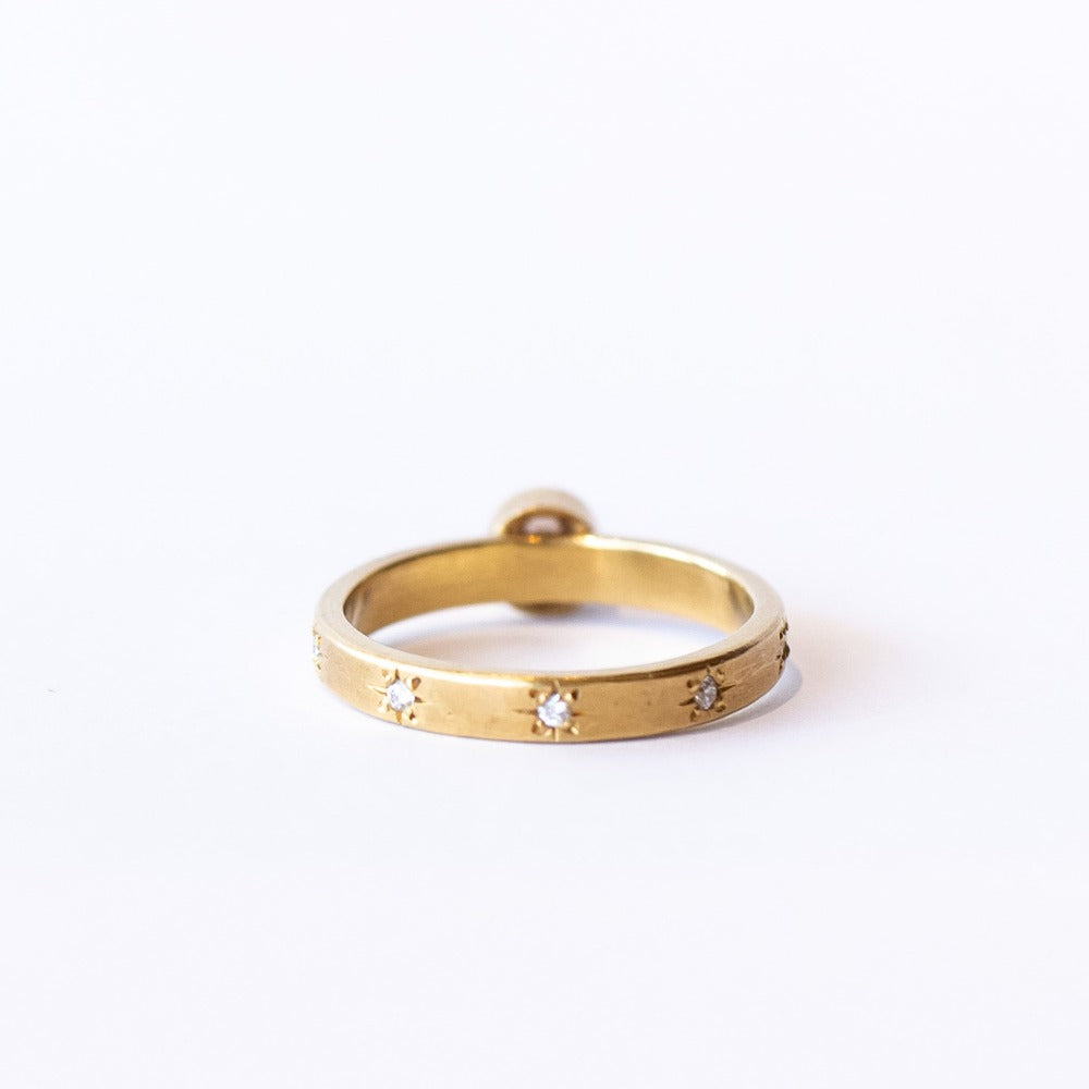 Sarah Swell | Starry Sky Solitaire Ring