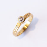 Sarah Swell | Starry Sky Solitaire Ring