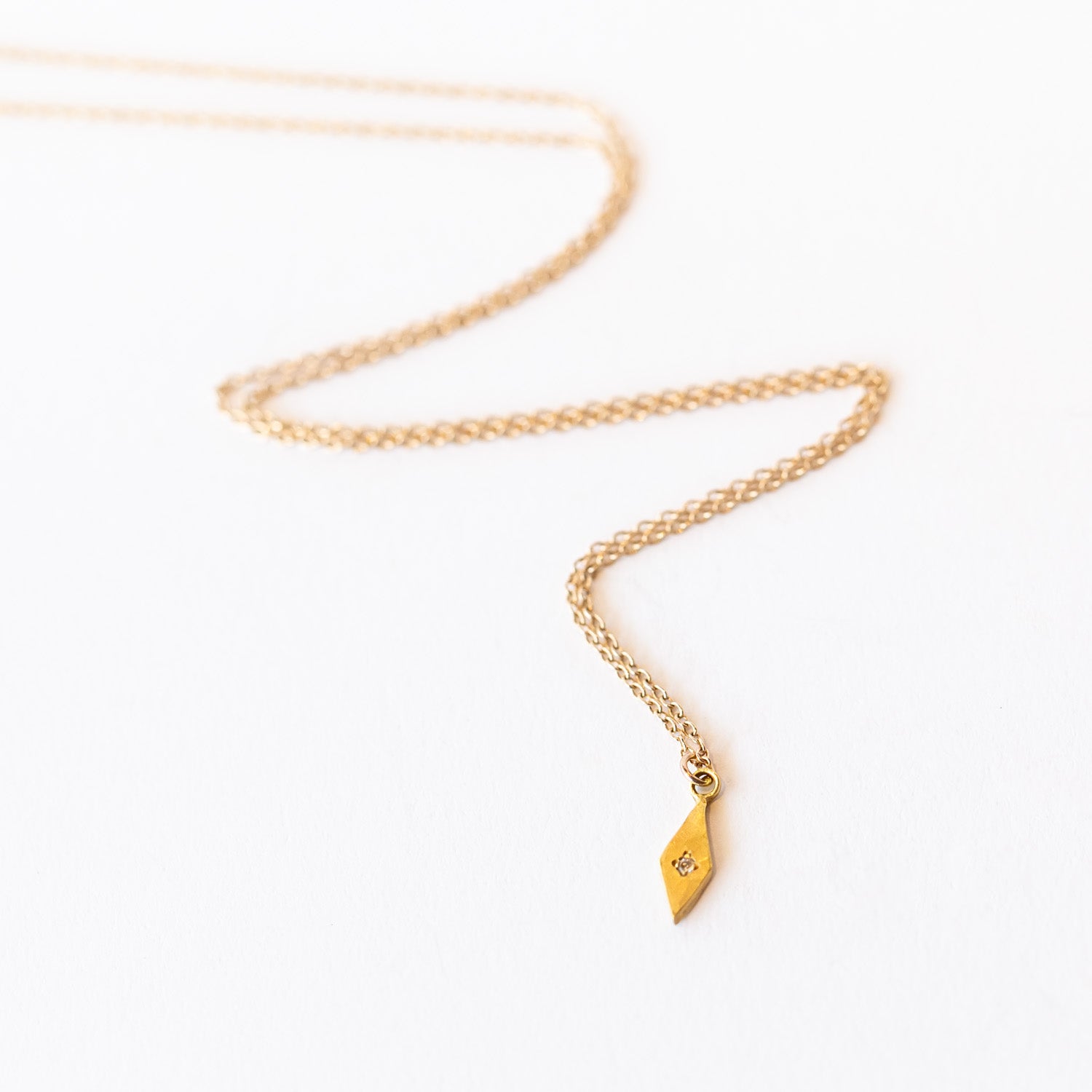 Diamond Charm Necklace