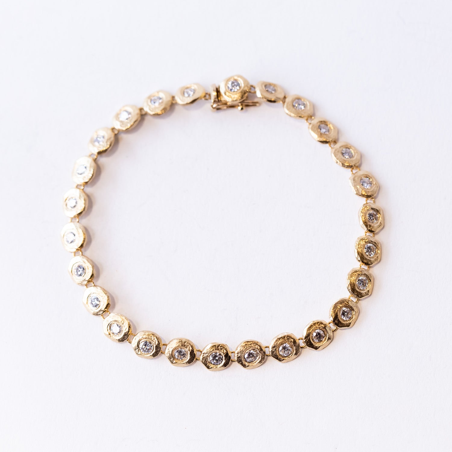 Diamonds by the Yard Tennis Bracelet