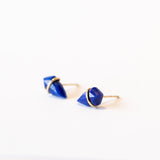 Lapis Kite Stud Earrings, Small