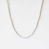 Small Oval Pearl Toggle Necklace