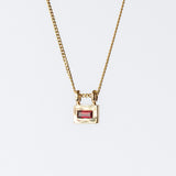 Garnet Passage Necklace