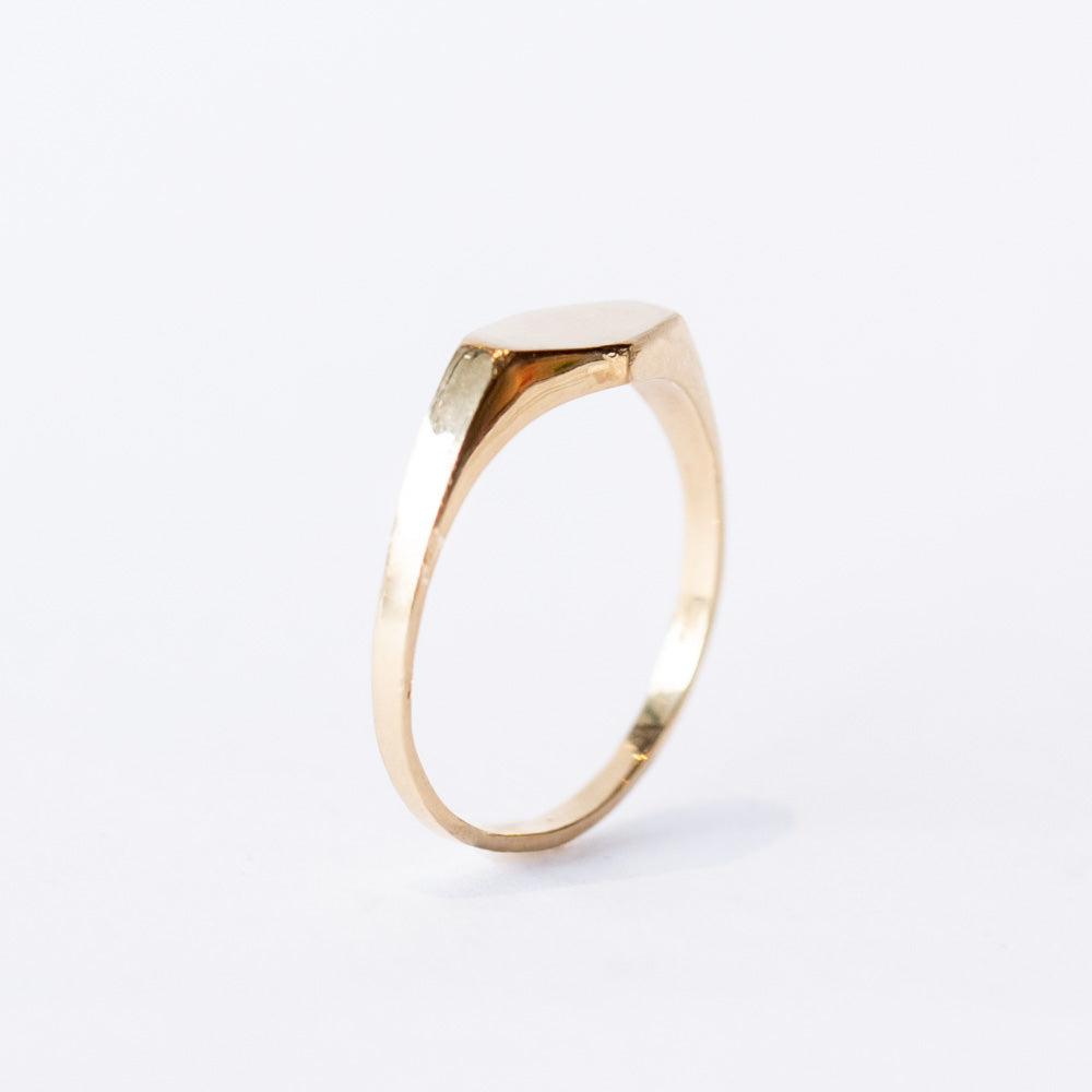 Crest Signet Ring