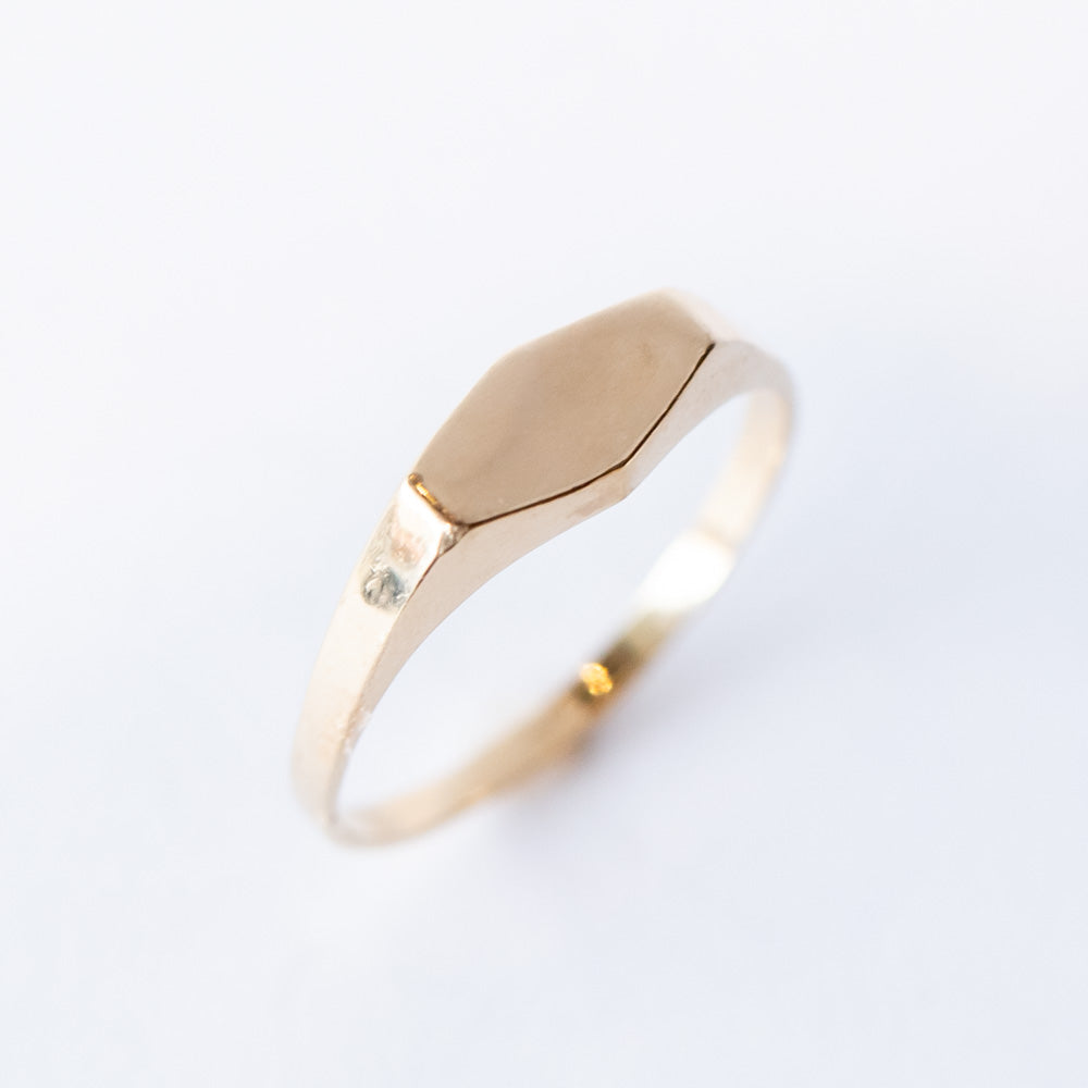 Crest Signet Ring