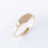 Crest Signet Ring