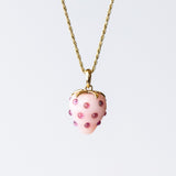 Strawberry Pink Opal Charm