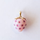 Strawberry Pink Opal Charm