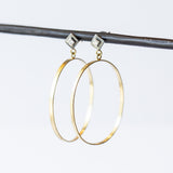 Princess Hoop Earrings