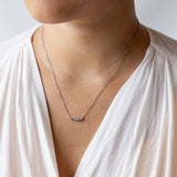 Suzanne Kalan | 18k Frenzy Diamond Mini Bar Necklace