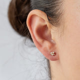 Suzanne Kalan | 18k Eva Fireworks Cluster Stud Earrings