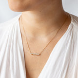 Suzanne Kalan | 18k Frenzy Diamond Bar Necklace