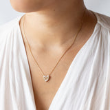 Suzanne Kalan | 18k Classic Diamond Heart Necklace