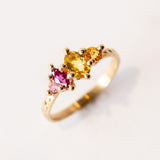 Yellow Harlequin Ring