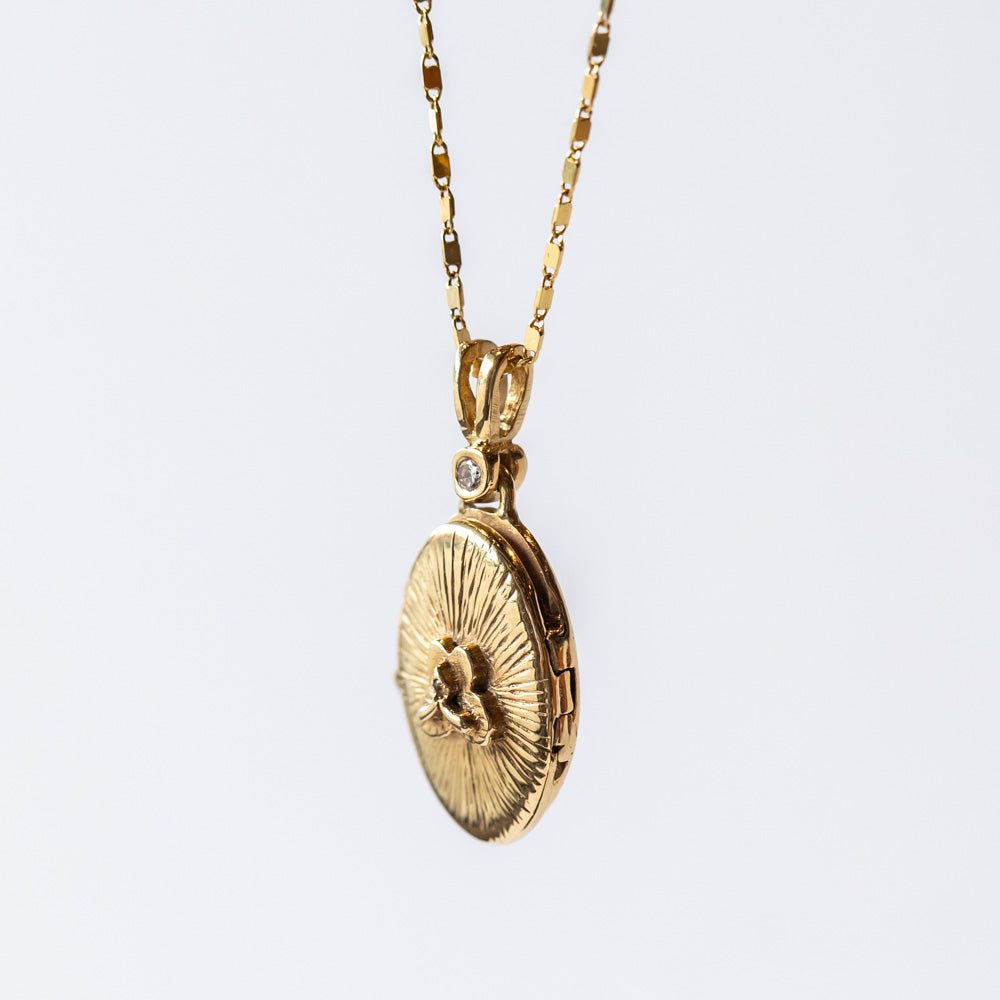 Miraculous Prayer Locket with Diamond