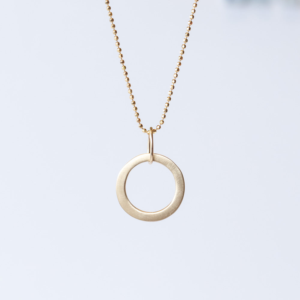 Small Open Circle Charm