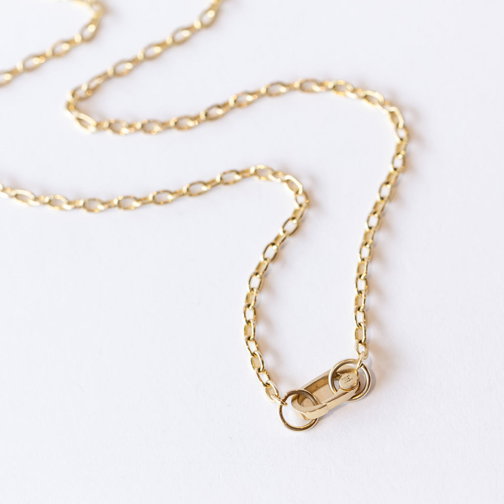 Small Link Push Lock Chain