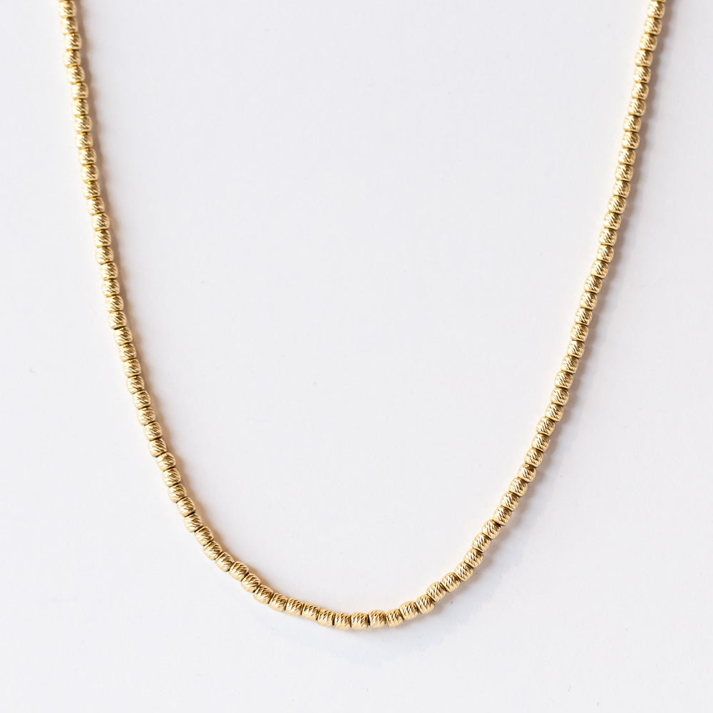 Sparkly Beaded Adjustable Choker Necklace