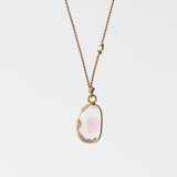 Watermelon Tourmaline Necklace