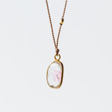 Watermelon Tourmaline Necklace