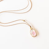 Watermelon Tourmaline Necklace