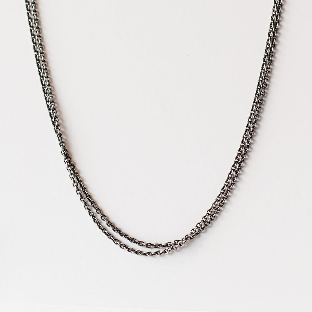 Lucia Mini Double Chain Necklace