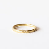 Engraved Wedding Band