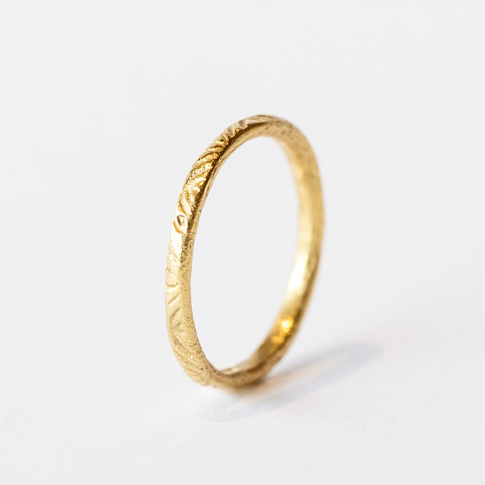 Engraved Wedding Band