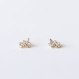Suzanne Kalan | 18k Classic Diamond Felicity Stud Earrings