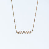 Suzanne Kalan | 18k Classic Fireworks Diamond Bar Necklace