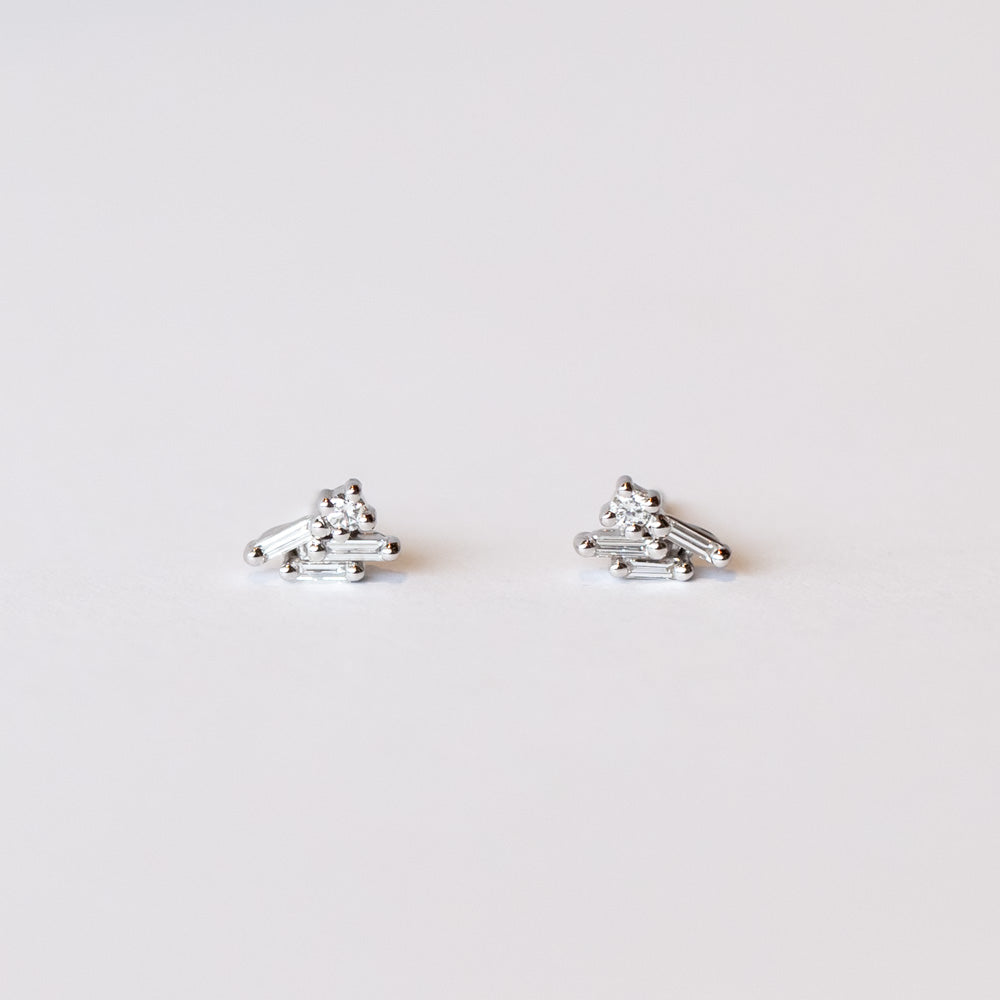 Suzanne Kalan | 18k Eva Fireworks Cluster Stud Earrings