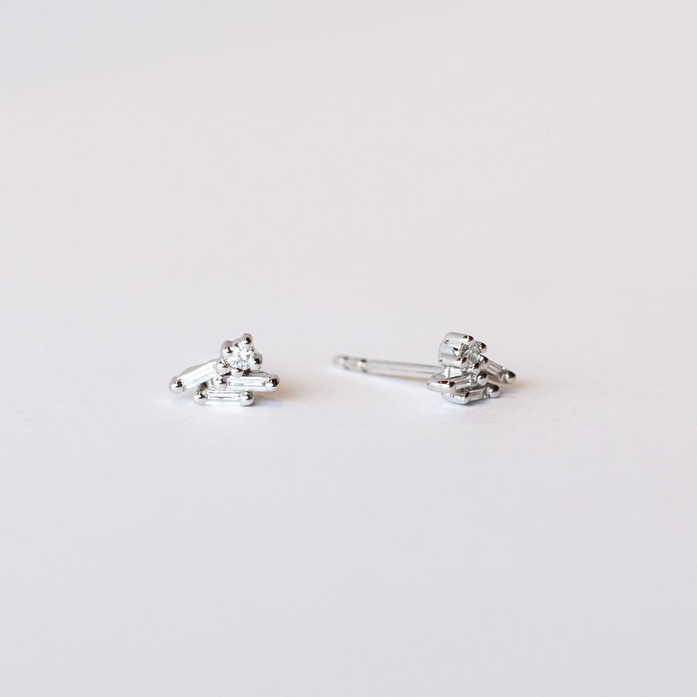 Suzanne Kalan | 18k Eva Fireworks Cluster Stud Earrings