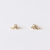 Suzanne Kalan | 18k Eva Fireworks Cluster Stud Earrings