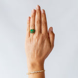 Emerald Cut Emerald Nico Stacking Ring Set