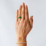 Emerald Pear Nico Ring