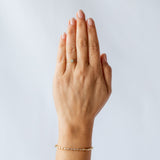Satomi Kawakita | 4mm White Diamond Hexagon Pave Band Ring