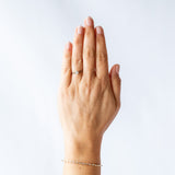 Satomi Kawakita | 4.5mm White Diamond Homespun Solitaire Ring