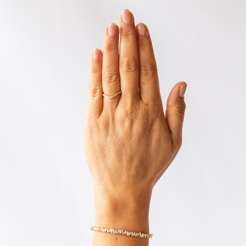 Grace Band with Diamonds