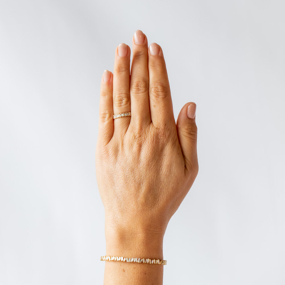 Suzanne Kalan | 18k Classic Diamond Stacker Half Band