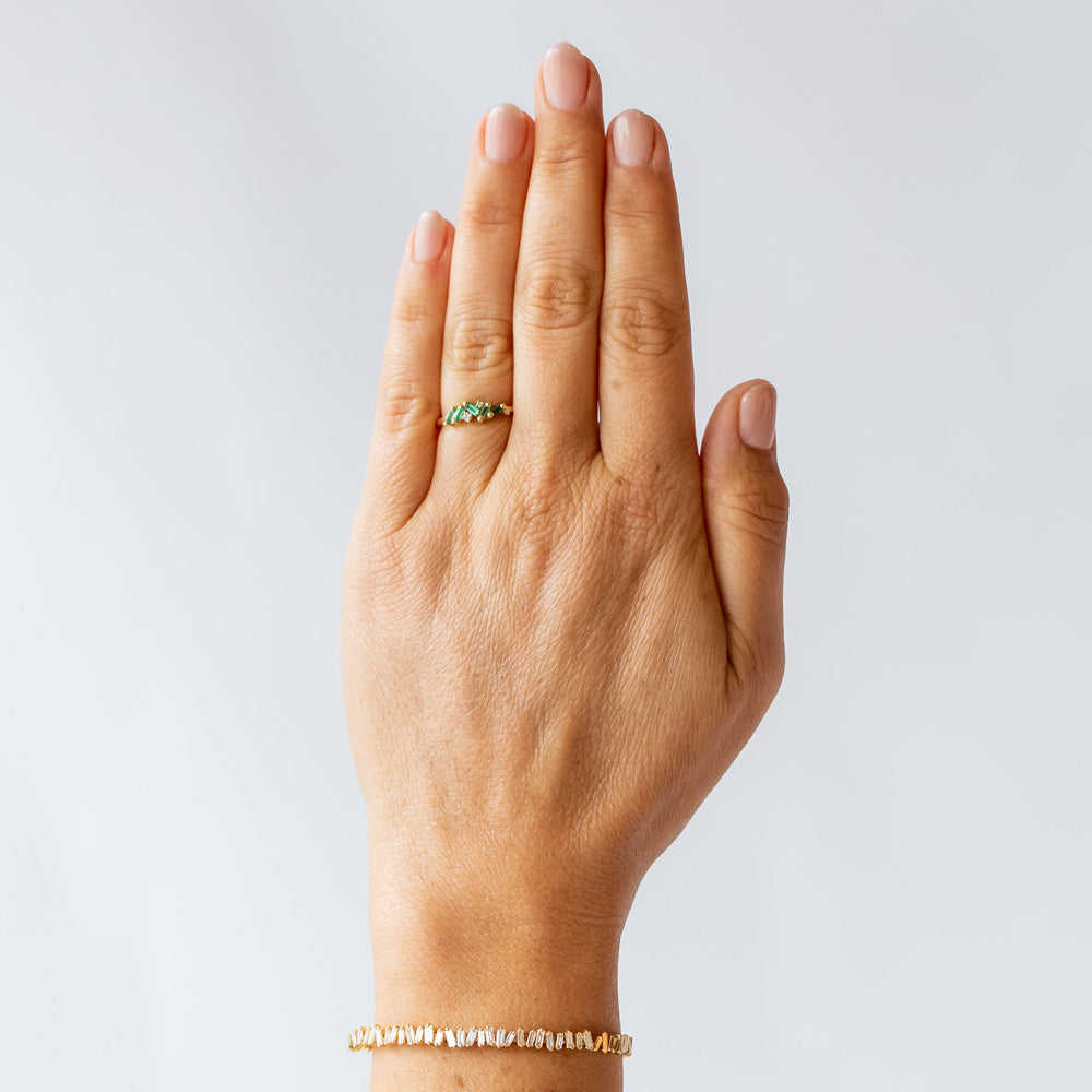 Suzanne Kalan | 18k Frenzy Emerald Ring